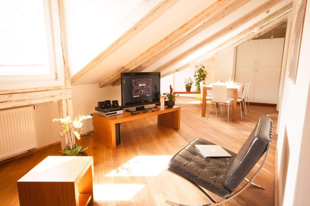 Апартаменты (Апартаменты в мансарде с 5 спальнями), Апартаменты Kozna Loft