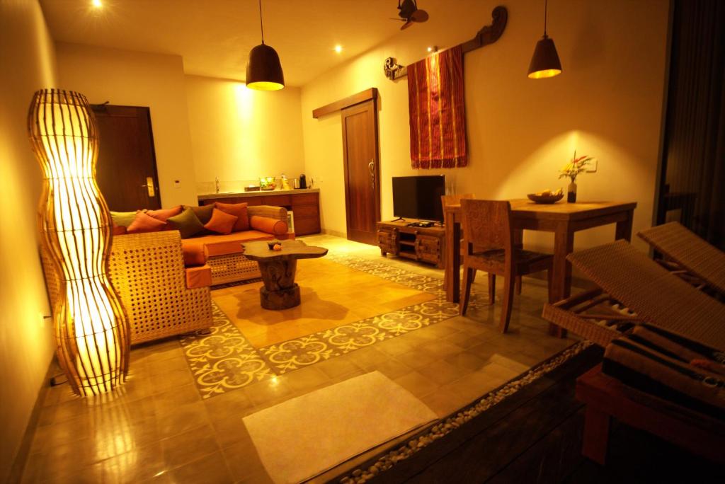 Вилла (Вилла Делюкс с 1 спальней, собственным бассейном и бесплатными привилегиями, вид на реку), Ayuterra Resort