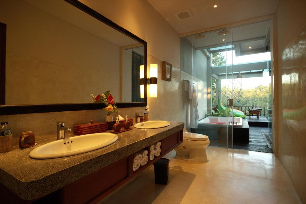 Вилла (Вилла Делюкс с 1 спальней, собственным бассейном и бесплатными привилегиями, вид на реку), Ayuterra Resort