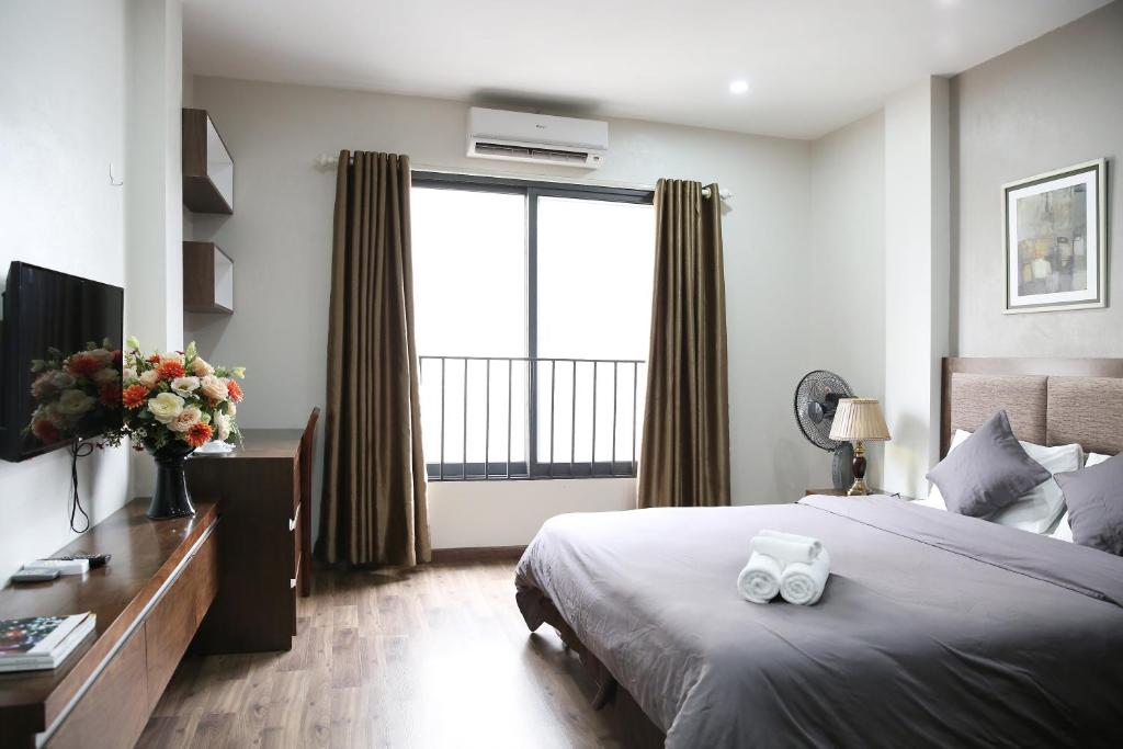 Двухместный (Двухместный номер Делюкс с 1 кроватью), ISTAY Hotel Apartment 5