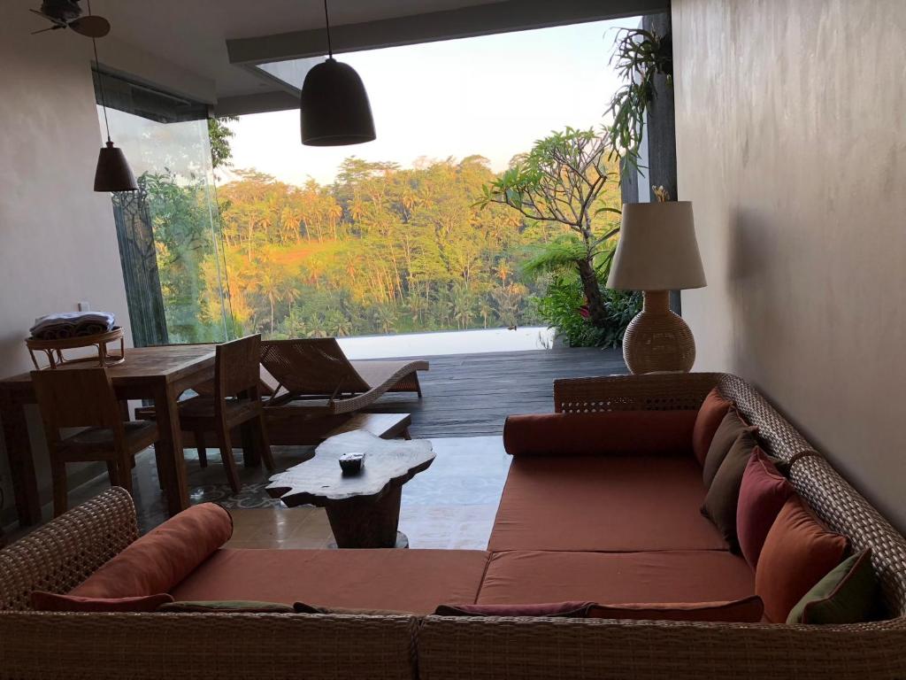 Вилла (Вилла Делюкс с 1 спальней, собственным бассейном и бесплатными привилегиями, вид на реку), Ayuterra Resort