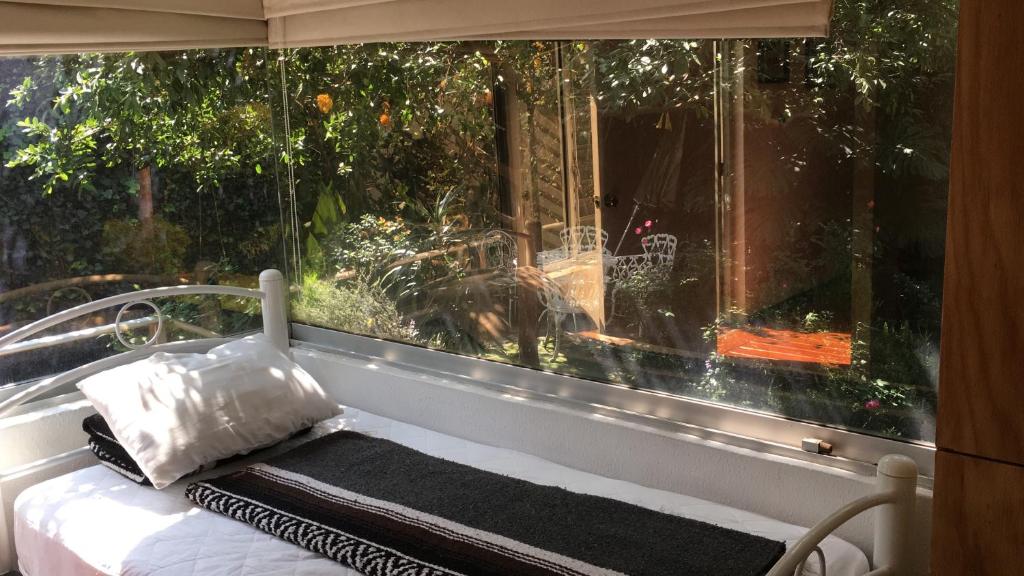 Номер (Односпальная кровать в общем номере для женщин), Hostal Cuija Coyoacan