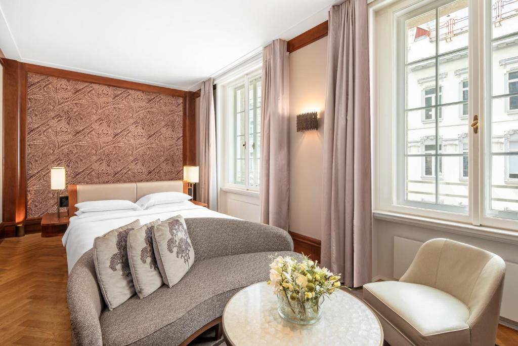 Двухместный (Номер Делюкс с кроватью размера «king-size» и окном), Park Hyatt Vienna