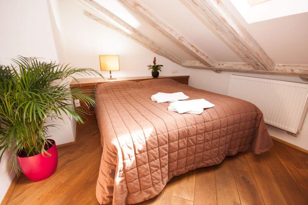 Апартаменты (Апартаменты в мансарде с 2 спальнями), Апартаменты Kozna Loft