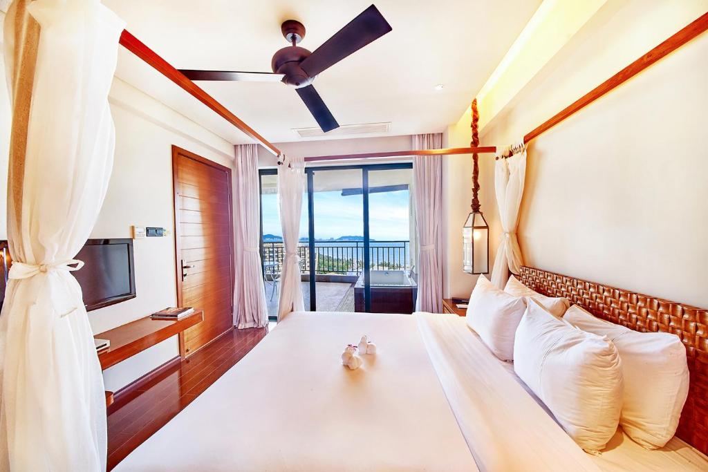 Сьюит (Семейный суперлюкс с двумя спальнями и видом на море), Ocean Sonic Resort Sanya