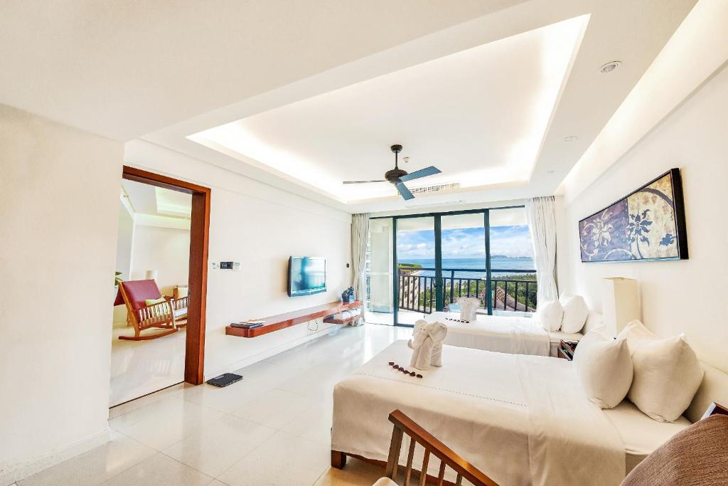 Сьюит (Улучшенный люкс с 1 спальней и видом на океан), Ocean Sonic Resort Sanya