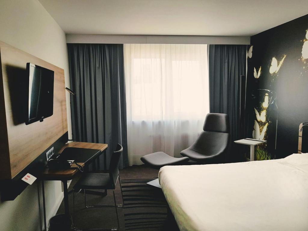 Двухместный (Представительский двухместный номер с 1 кроватью), Novotel Wrocław City