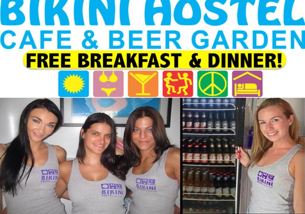 Bikini Hostel, Café & Beer Garden Free Breakfast & Dinner! image