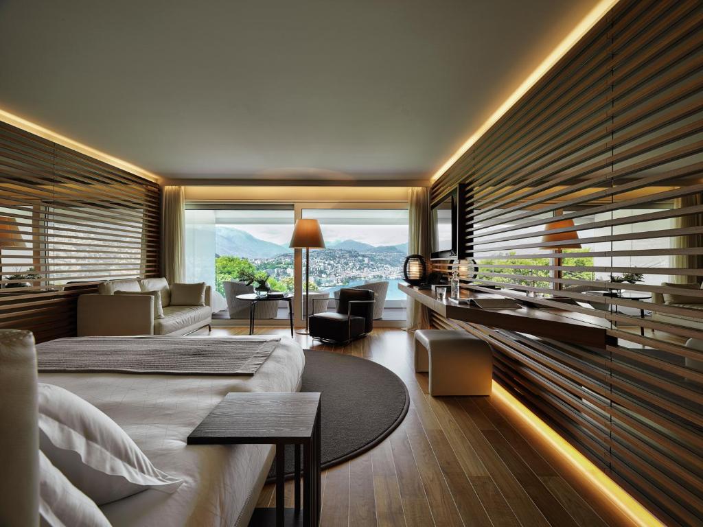 Сьюит (Полулюкс с балконом и видом на озеро), The View Lugano