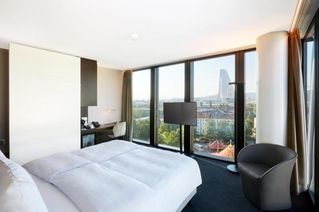 Двухместный (Номер бизнес-класса с доступом в лаундж), Hyperion Hotel Basel
