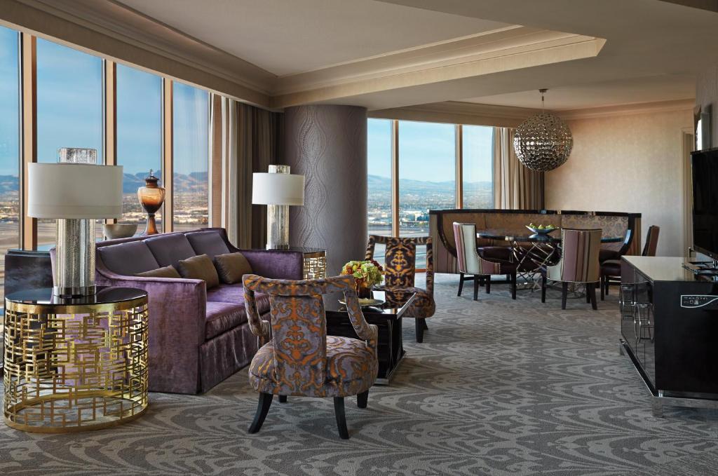 Сьюит (Панорамный люкс «Премьер»), Four Seasons Hotel Las Vegas