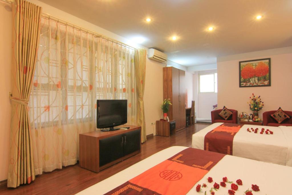Трехместный (Трехместный номер Делюкс с видом на город), Urban Alley Hotel