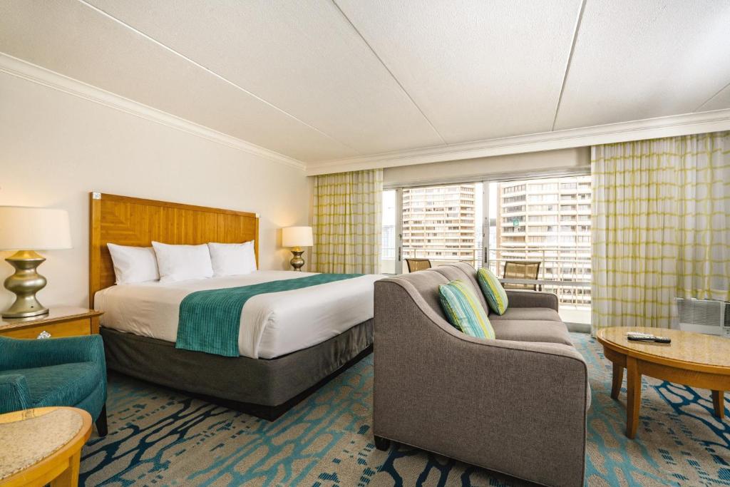 Студио (Номер-студио с видом на город), Waikiki Marina Resort at the Ilikai
