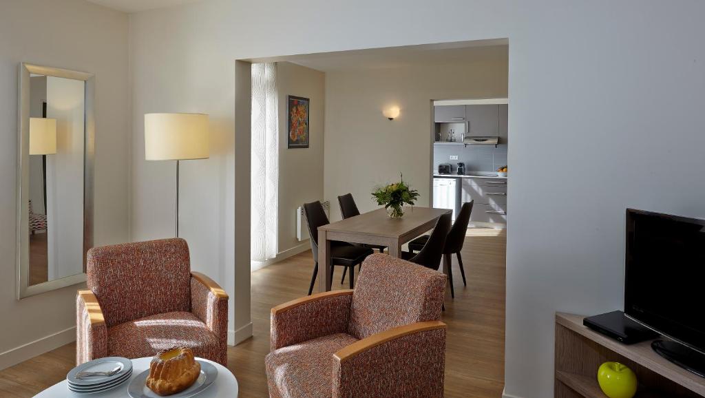 Апартаменты (Апартаменты с 2 спальнями), Citadines Kléber Strasbourg