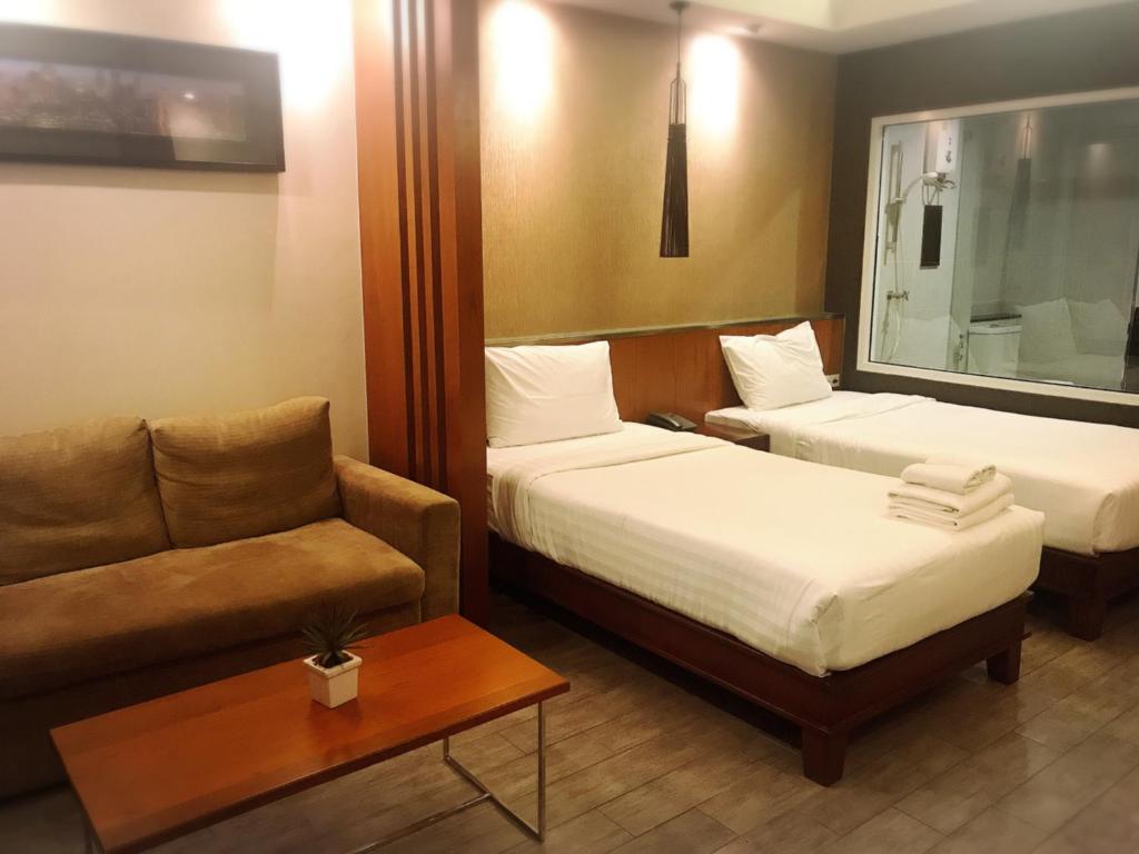 Двухместный (Двухместный номер Делюкс с 2 отдельными кроватями), Inn Residence Serviced Suites