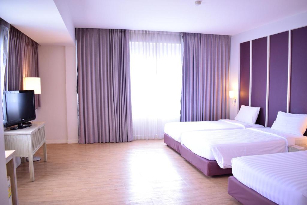 Трехместный (Трехместный номер Делюкс), Отель Trang Hotel Bangkok