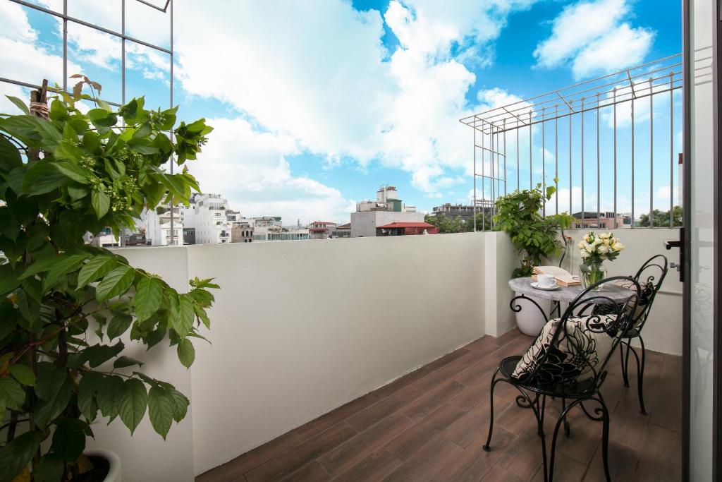 Двухместный (Номер Делюкс с балконом, вид на город), mTerre Boutique Hotel