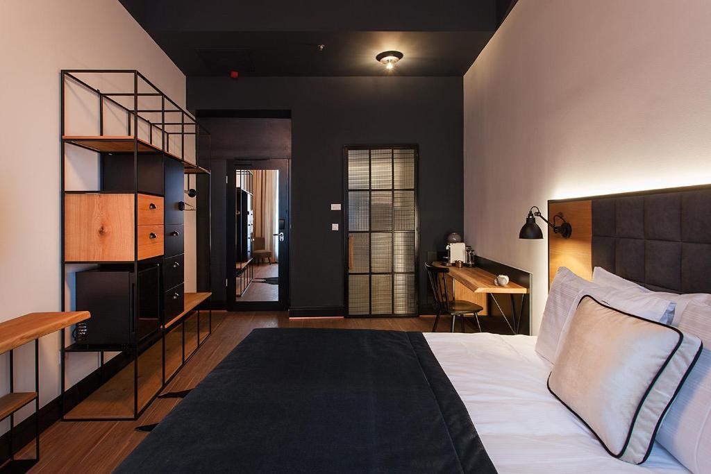 Двухместный (Просторный номер с кроватью размера «king-size»), Hotel Rum Budapest