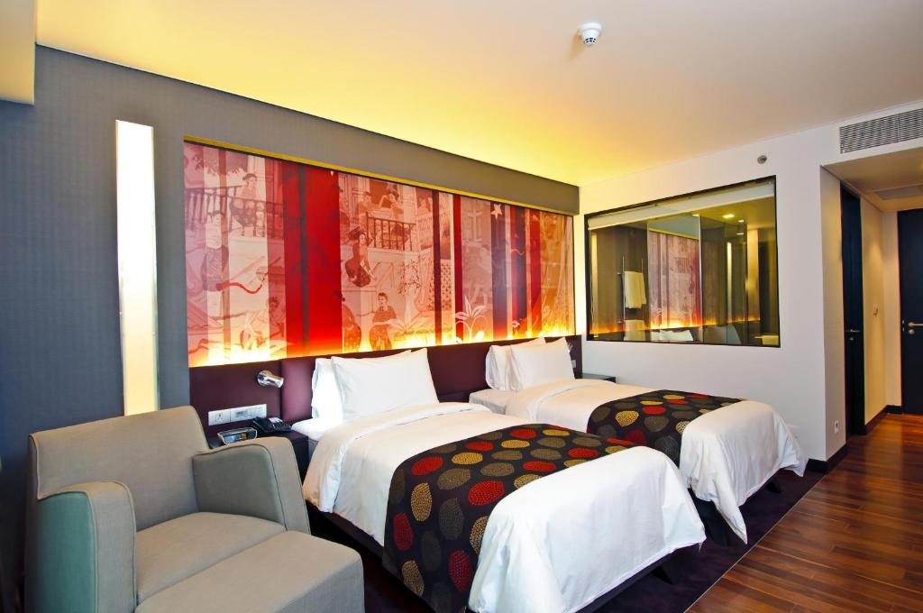 Двухместный (Улучшенный номер), Отель Park Plaza Bangkok Soi 18