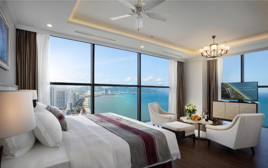 Студио (Номер-студио «Гранд» с видом на океан), Vinpearl Condotel Beachfront Nha Trang