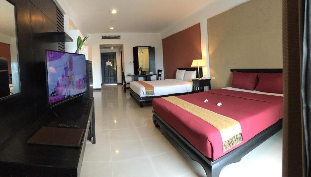 Двухместный (Номер Делюкс с кроватью размера «king-size»), Siam Piman Hotel