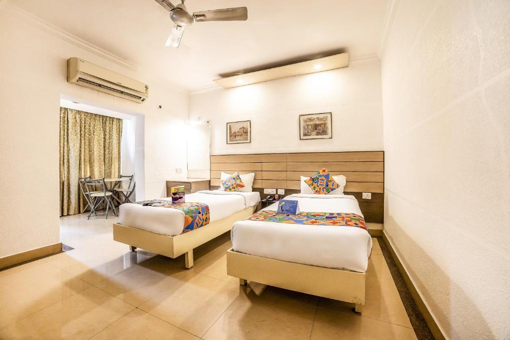 Двухместный ((Sanitised) Superior Twin Room), FabHotel Flamingo Anna Nagar