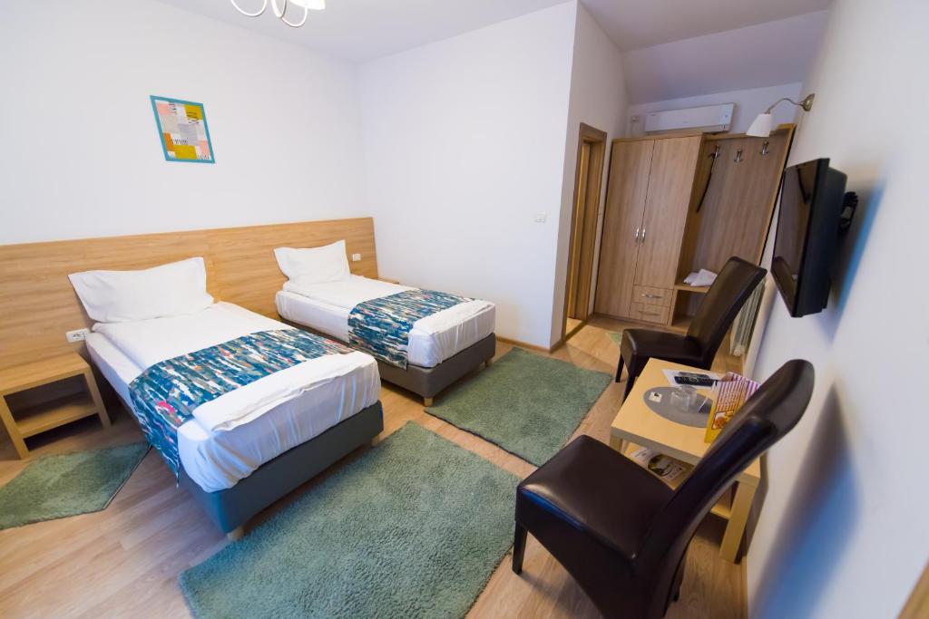 Двухместный (Двухместный номер с 1 кроватью или 2 отдельными кроватями), Pensiunea 