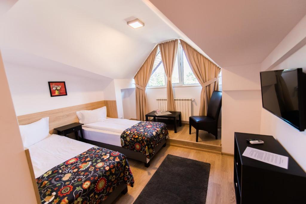 Двухместный (Двухместный номер с 1 кроватью или 2 отдельными кроватями), Pensiunea 