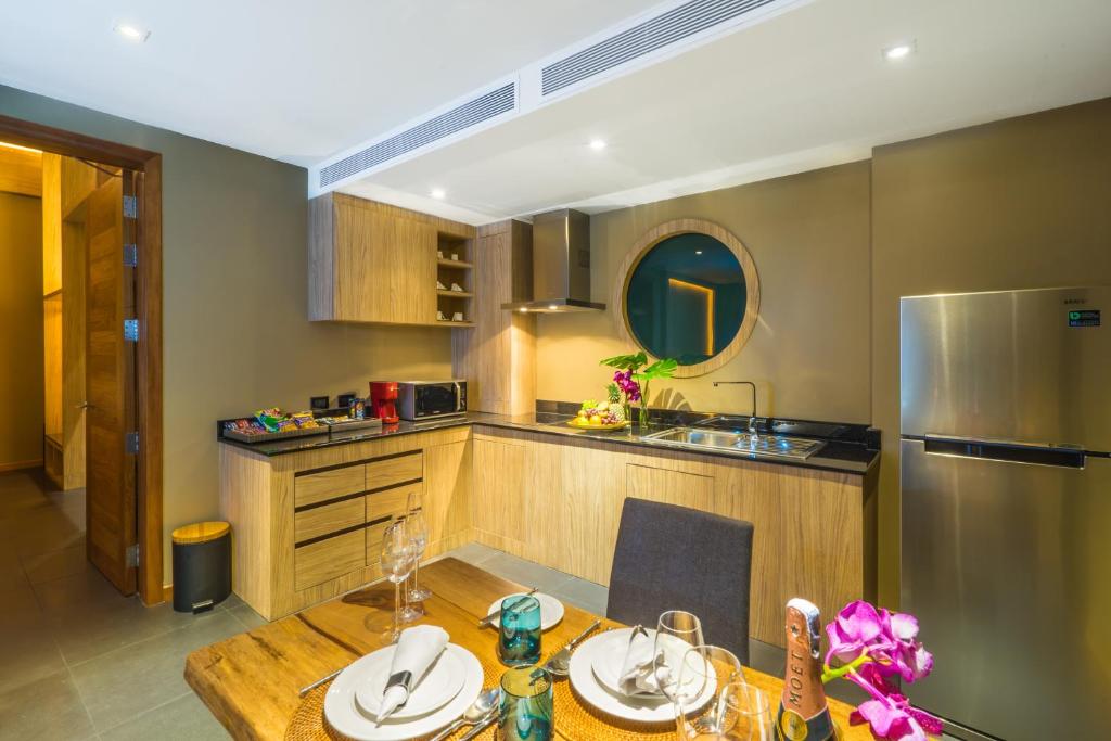 Вилла (Вилла с 1 спальней, бассейном и видом на море), The Senses Resort Patong Beach Phuket