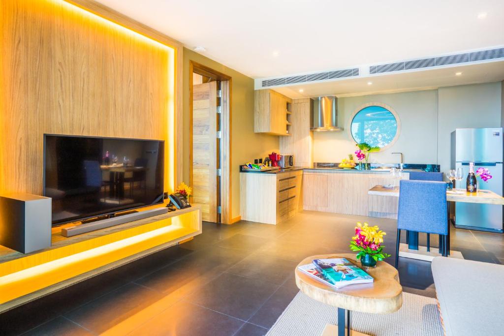 Вилла (Вилла с 1 спальней, бассейном и видом на море), The Senses Resort Patong Beach Phuket
