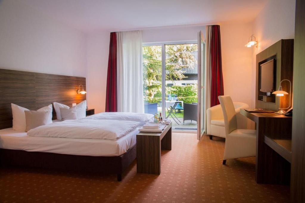 Двухместный (Двухместный номер с 1 кроватью и террасой), Hotel & Restaurant Waldschlösschen