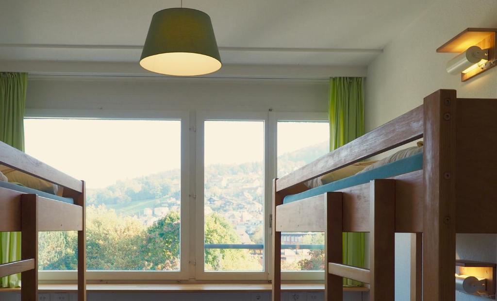 Четырехместный (Четырехместный номер с общей ванной комнатой), Hostel 77 Bern
