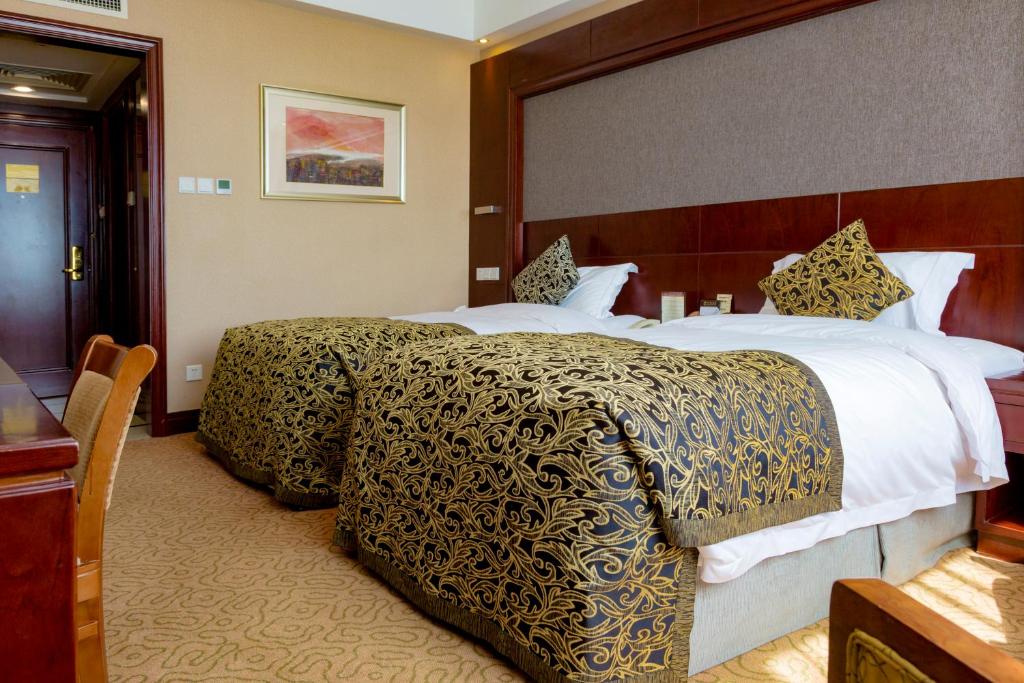 Семейный (Mainland Chinese Citizen - Family Room with Sea View), Yantai Golden Gulf Hotel