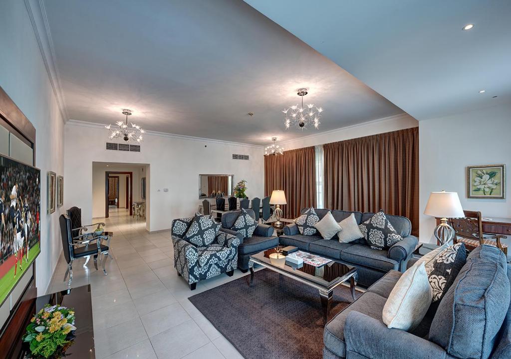 Апартаменты (Апартаменты с 2 спальнями), Апарт-отель Marina Hotel Apartments
