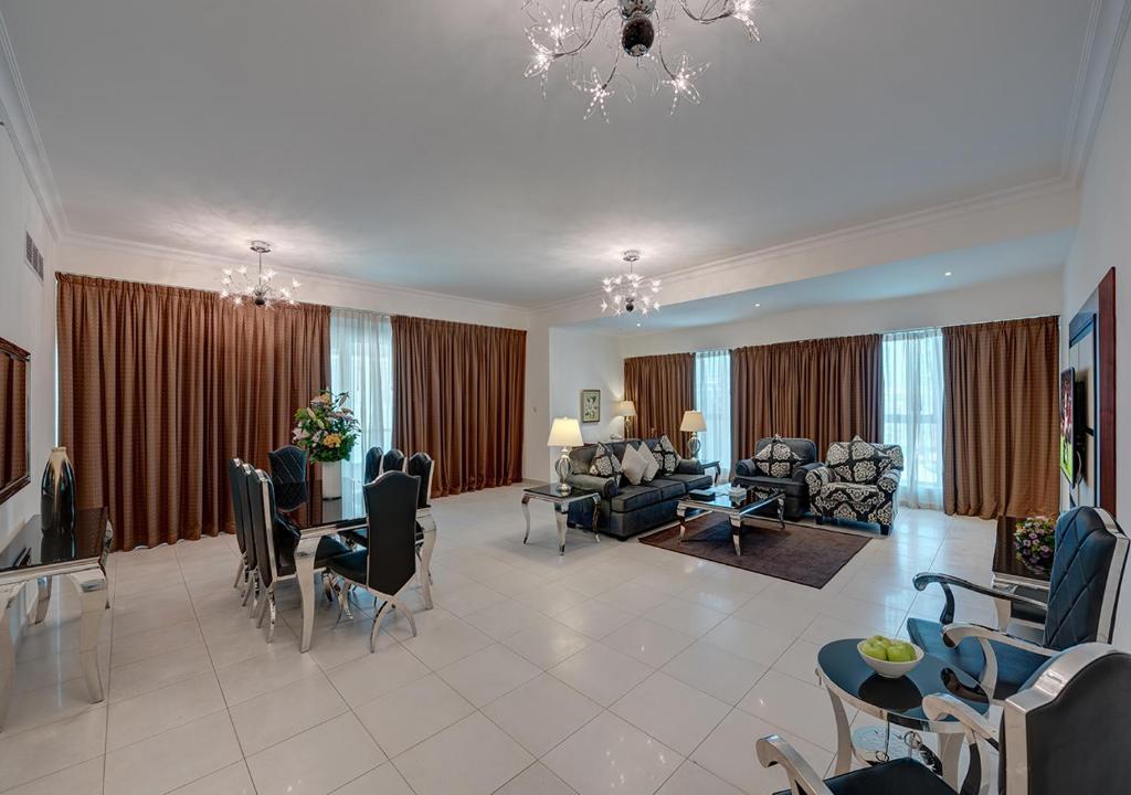 Апартаменты (Апартаменты с 3 спальнями), Апарт-отель Marina Hotel Apartments