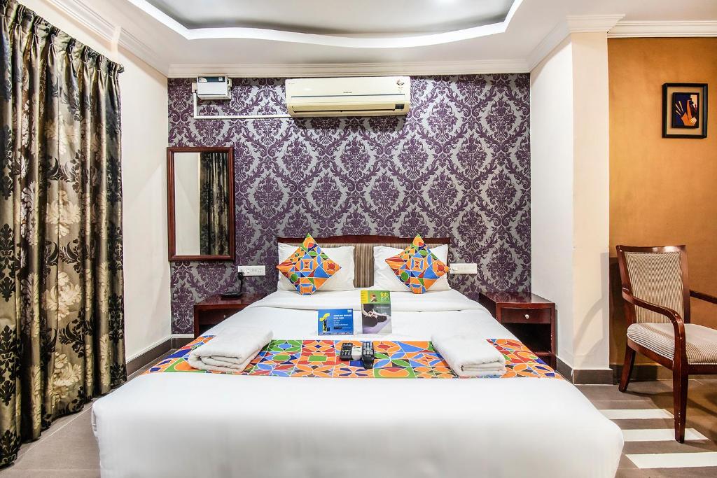 Двухместный ([Sanitised]Deluxe Room), FabHotel Oriental Suites BTM Layout