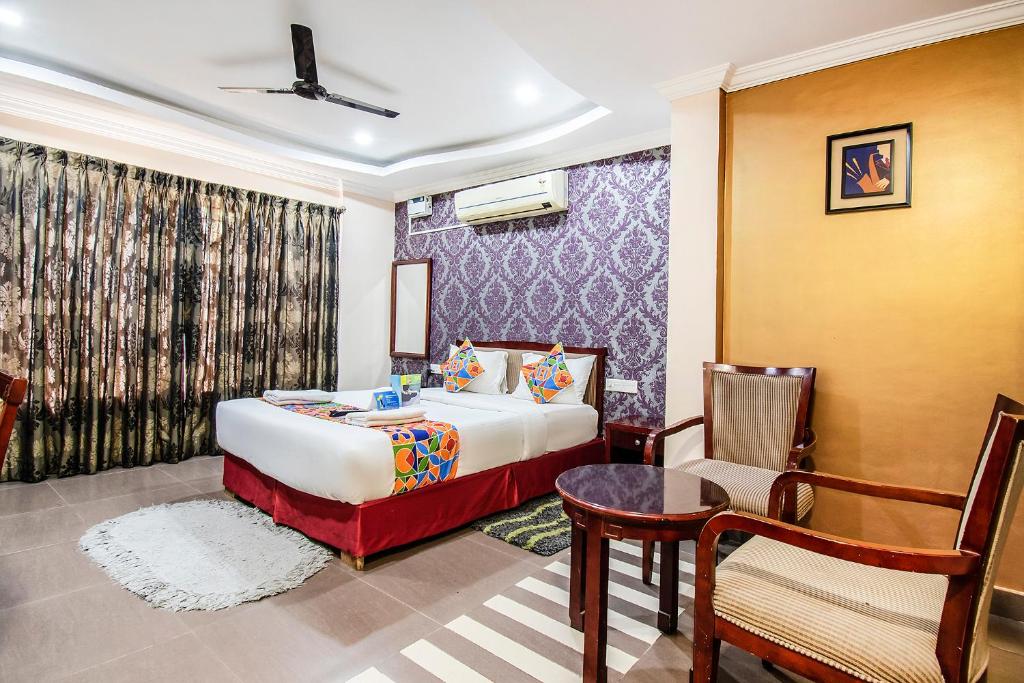 Двухместный ([Sanitised]Deluxe Room), FabHotel Oriental Suites BTM Layout