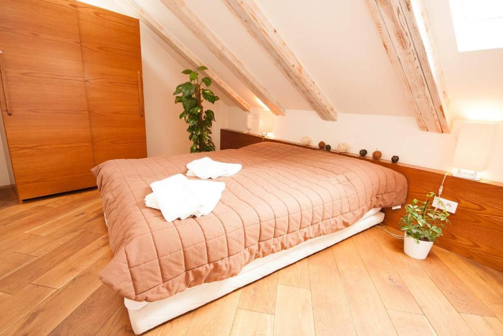 Апартаменты (Апартаменты с 3 спальнями в мансарде), Апартаменты Kozna Loft