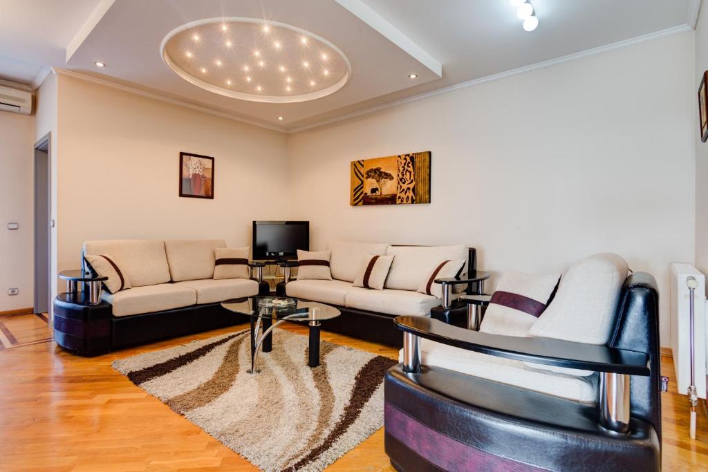 Апартаменты (Апартаменты «Комфорт» с 1 спальней), Apartments Singidunum 4 Lux