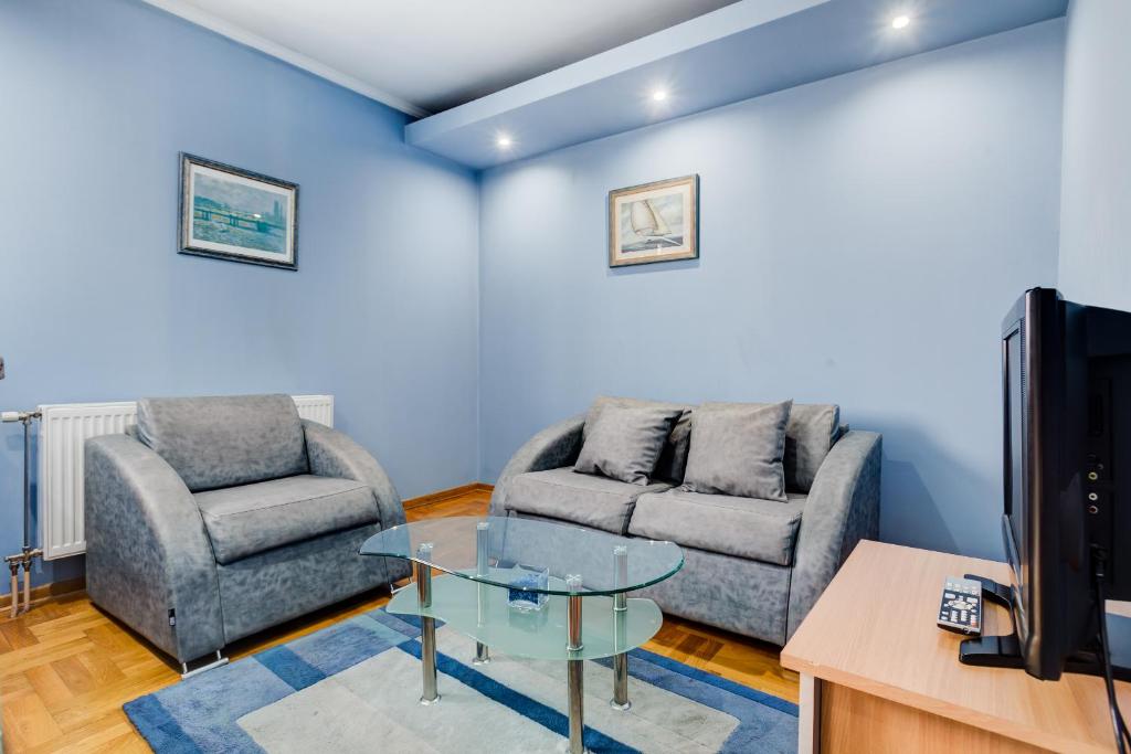 Апартаменты (Апартаменты с 1 спальней (для 3 взрослых)), Apartments Singidunum 4 Lux