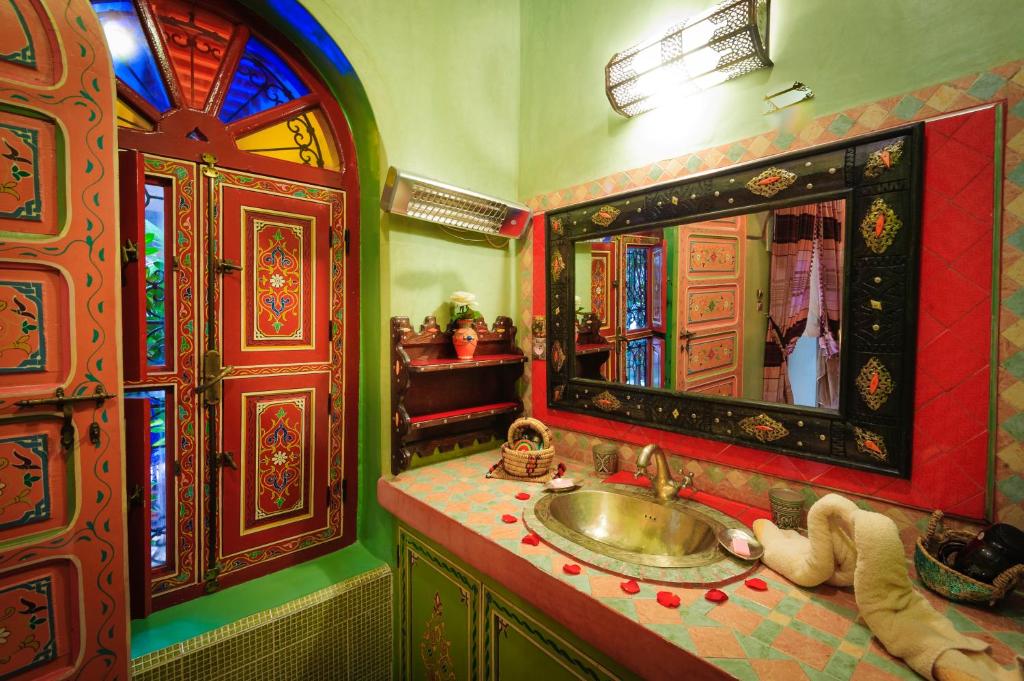 Двухместный (Двухместный номер с 1 кроватью), Riad bleu du Sud