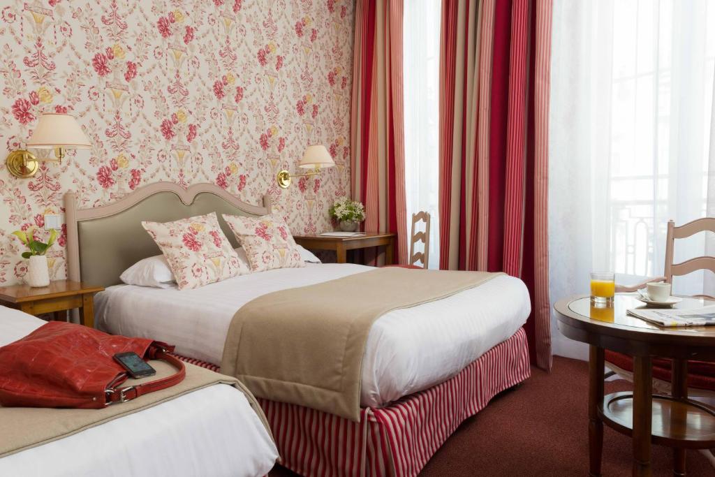 Двухместный (Улучшенный двухместный номер Делюкс с 1 кроватью), Hôtel Le Regent Paris