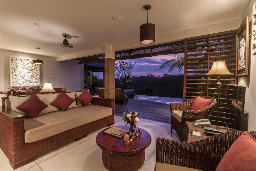 Вилла (Панорамная вилла Ayuterra с 2 спальнями, собственным бассейном и бесплатными привилегиями), Ayuterra Resort