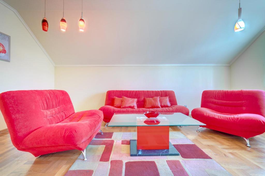 Апартаменты (Апартаменты с 1 спальней (для 4 взрослых)), Apartments Singidunum 4 Lux