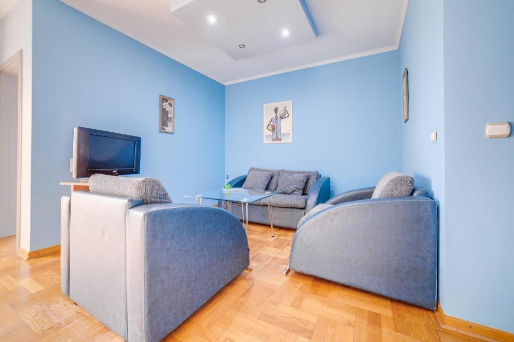 Апартаменты (Апартаменты с 2 спальнями (для 5 взрослых)), Apartments Singidunum 4 Lux