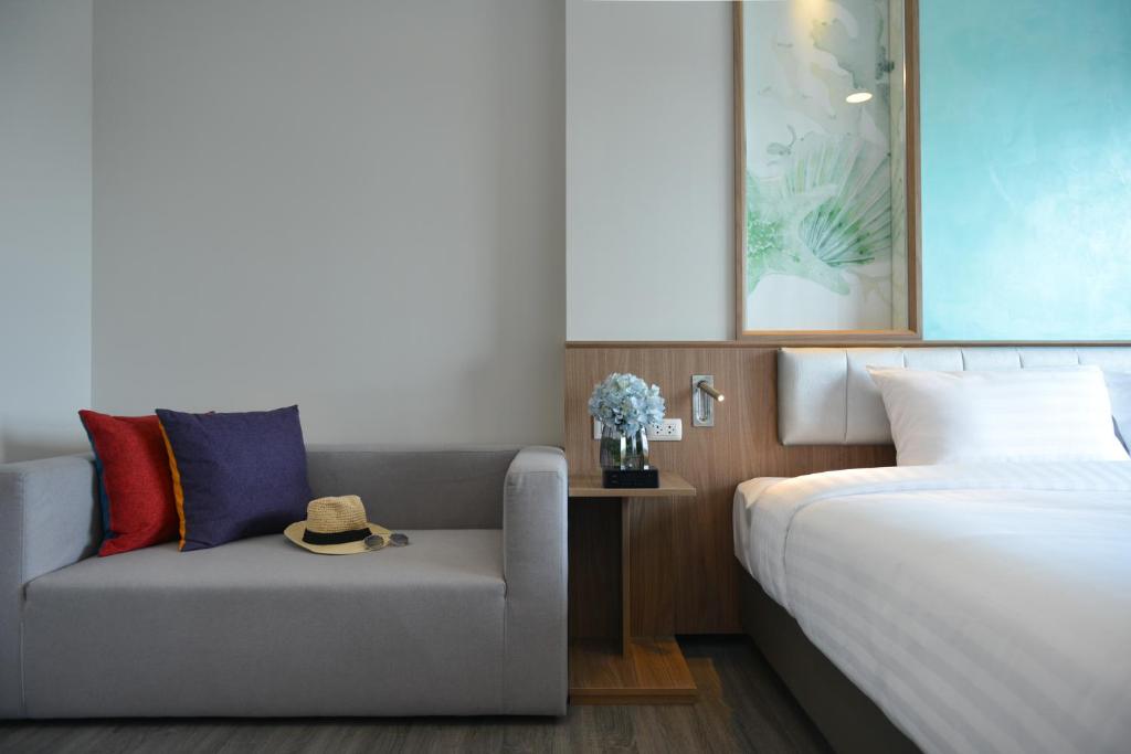 Двухместный (Номер Делюкс с кроватью размера «king-size»), Centre Point Prime Hotel Pattaya