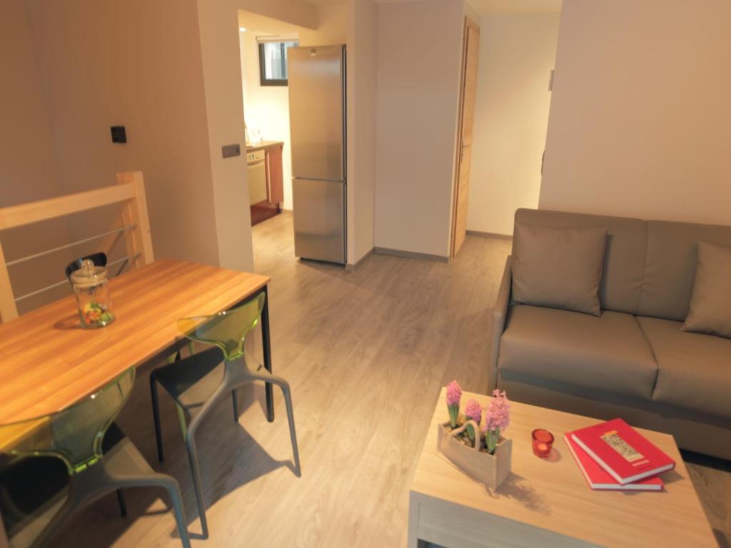 Апартаменты (Апартаменты с 1 спальней (для 4 взрослых)), Appartements de l'Hôtel de l'Arve