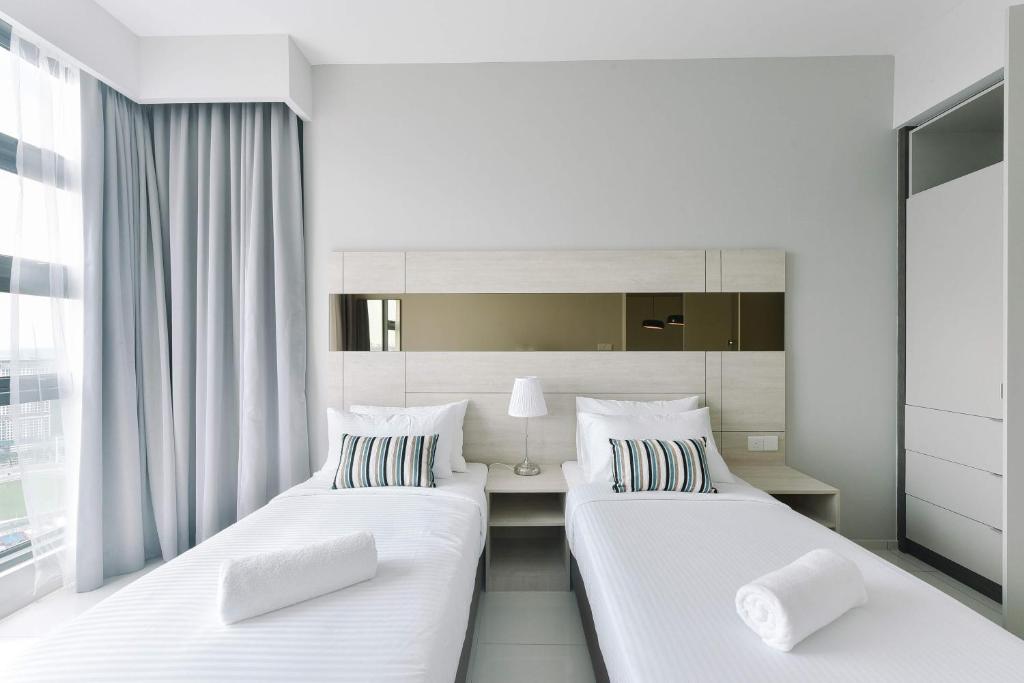 Сьюит (Представительский двухместный люкс с 2 отдельными кроватями), Robertson Premier Suites by Subhome