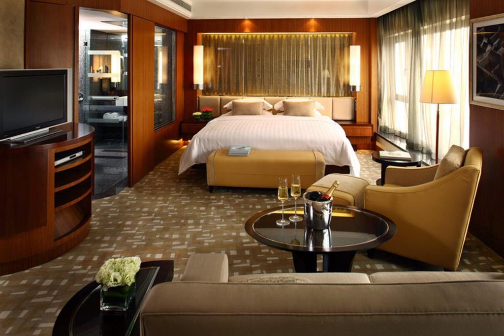 Двухместный (Двухместный номер Делюкс с 1 кроватью), Beijing International Hotel