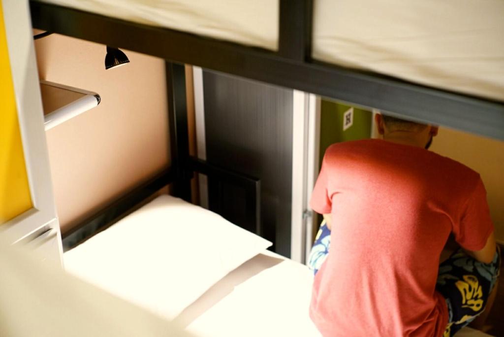 Номер (Кровать в общем 8-местном номере для мужчин и женщин), Urban Hostel Bangkok